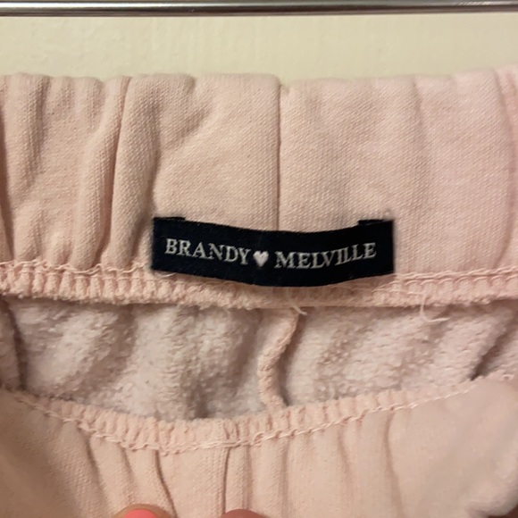 Brandy Melville Pink sweats - Picture 2 of 2